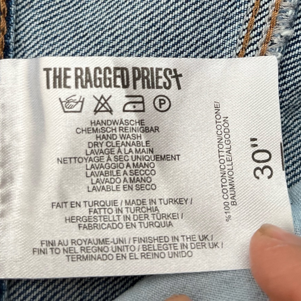The Ragged Priest Blue High Rise Jeans - Picture 7 of 7